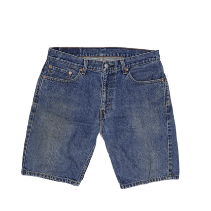 Levi's 505 Classic Blue Denim Shorts W33 100 Percent Cotton Vintage