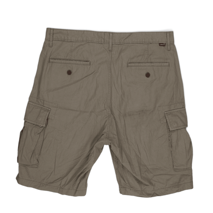Levi's Khaki Cargo Shorts 34 Waist 28cm Inseam 100 Cotton