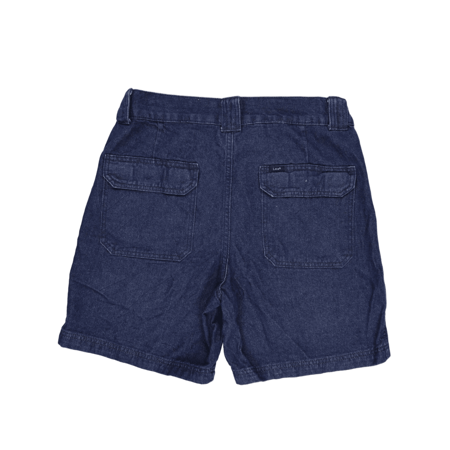 Lee Men's Cargo Shorts Navy Size 32 100% Cotton 23 cm Inseam
