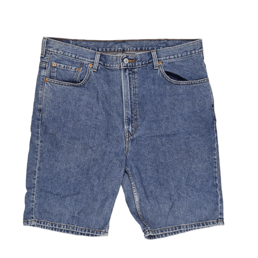 Levi's 505 Regular Fit Denim Shorts Blue W40 Cotton Vintage