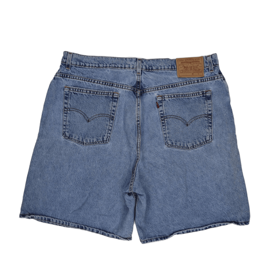Levi's Relaxed Fit Vintage Blue Denim Shorts Women's Size 20W 100% Cotton