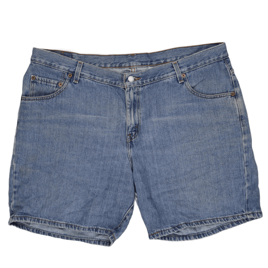 Levi's Vintage Light Blue Denim Shorts Size 18 100% Cotton