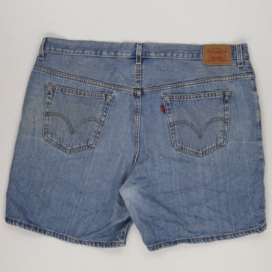 Levi's Vintage Light Blue Denim Shorts Size 18 100% Cotton