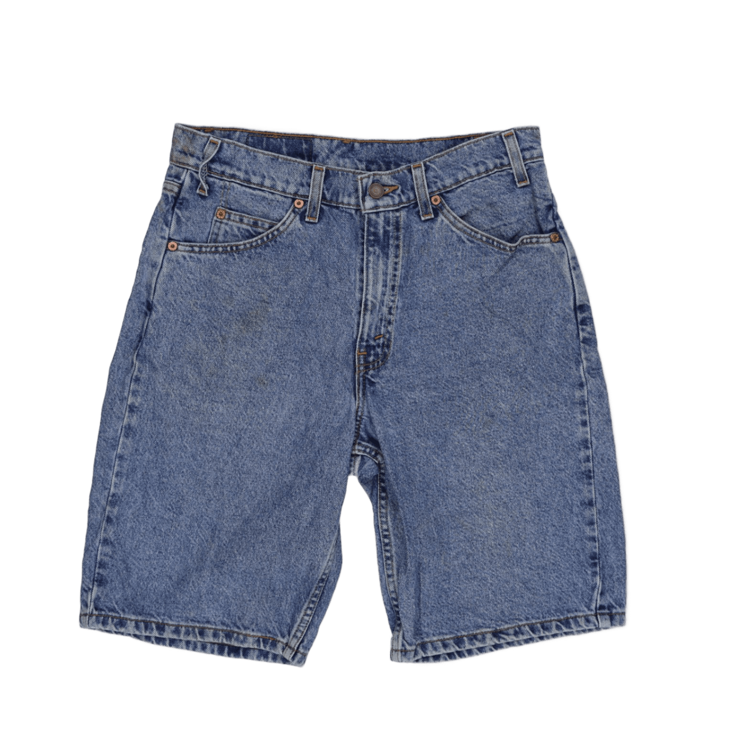 Levi's 550 Relaxed Fit Denim Shorts Blue W32 Cotton Denim Vintage