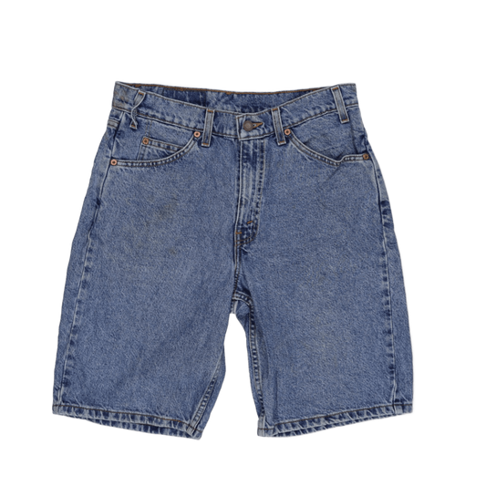 Levi's 550 Relaxed Fit Denim Shorts Blue W32 Cotton Denim Vintage