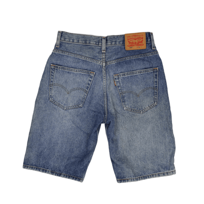 Levi's 569 Loose Fit Denim Shorts Blue W30 100 Cotton Vintage