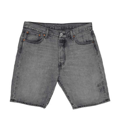 Levi's 501 Grey Denim Shorts W32 100 Cotton Vintage Men's Clothing