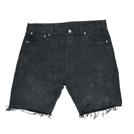 Levi's 501 Vintage Black Cut Off Shorts 36W Cotton
