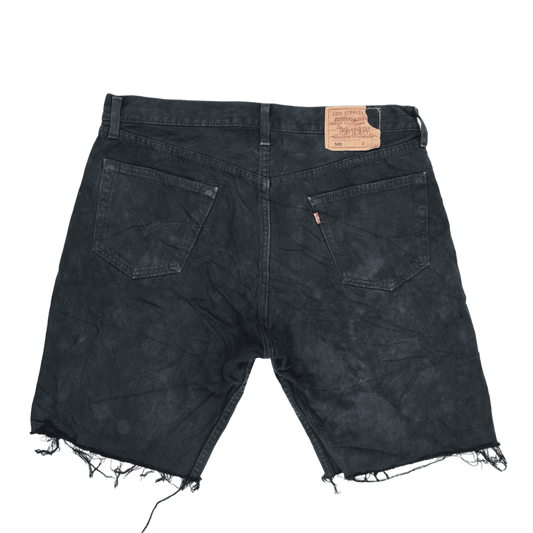 Levi's 501 Vintage Black Cut Off Shorts 36W Cotton