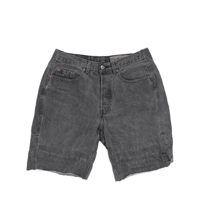 Levi's Vintage Grey Denim Shorts 34 Waist 11 Inch Inseam Cotton