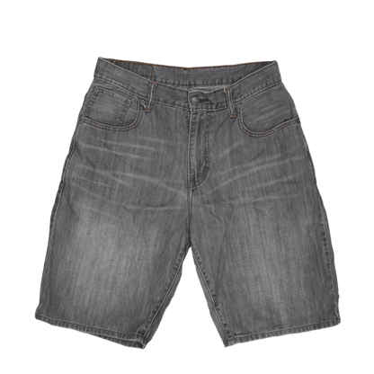 Levi's 569 Men's Grey Denim Jean Shorts W30 100% Cotton
