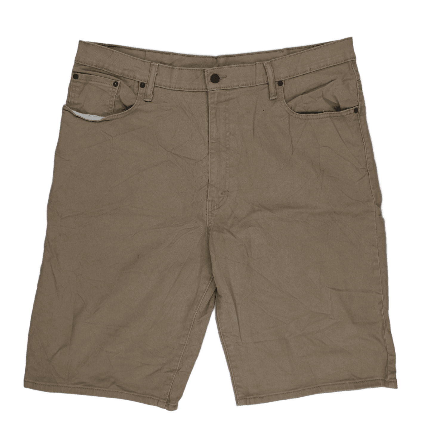 Levi's 569 Loose Fit Cotton Shorts Khaki W40