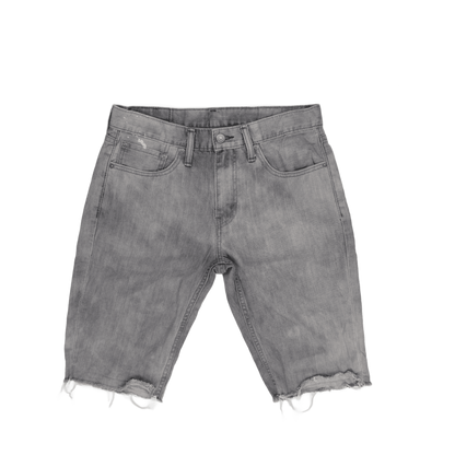 Levi's 511 Grey Distressed Denim Shorts W32 Cotton Blend Vintage Men's