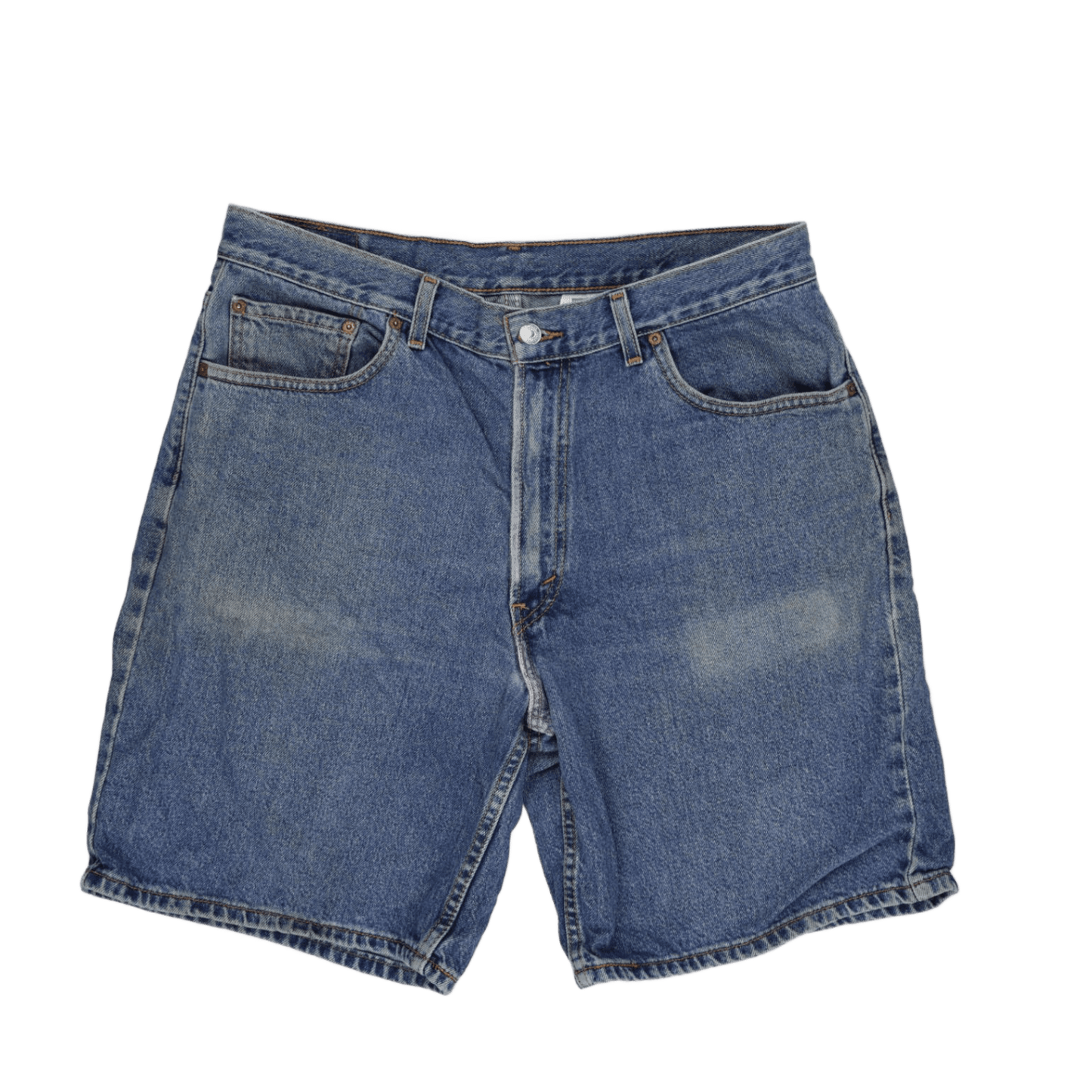 Levi's 550 Relaxed Fit Vintage Denim Shorts Blue W36 100% Cotton