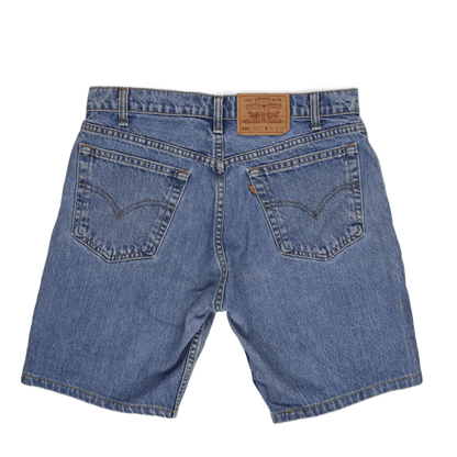 Levi's 505 Original Fit Denim Shorts Blue W34 L32 100% Cotton Vintage Straight Leg