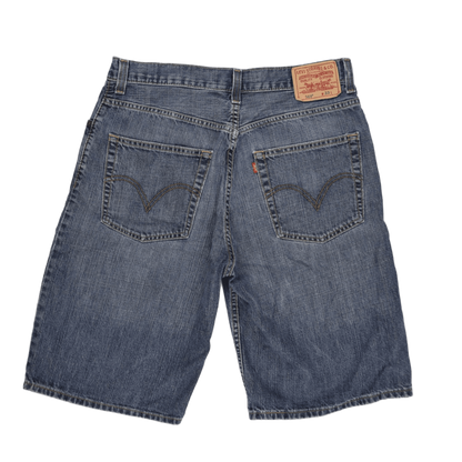 Levi's 569 Loose Straight Fit Denim Shorts Blue W33 100% Cotton Vintage
