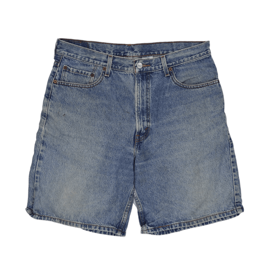 Levi's 550 Relaxed Fit Vintage Denim Shorts Blue W36 100% Cotton