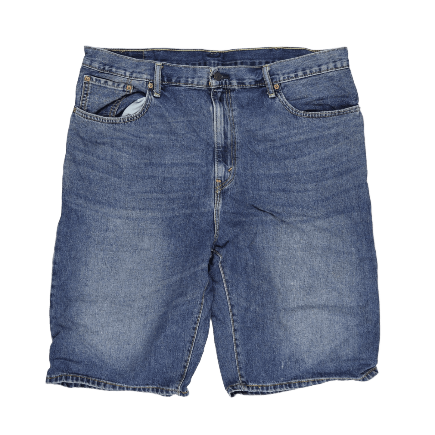 Levi's 569 Vintage Blue Denim Shorts W38 Cotton