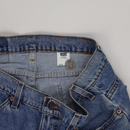 Levi's 505 Original Blue Denim Shorts W38 Classic Straight Vintage Men's Clothing