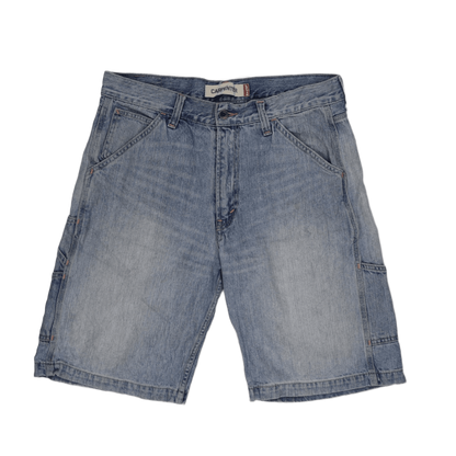Levi's Carpenter Shorts Light Blue W32 100% Cotton Vintage Men's