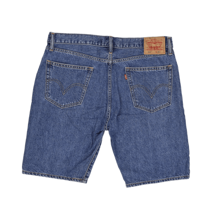 Levi's 505 Straight Fit Men's Denim Shorts Blue 36 Waist 11 Inch Inseam 100 Percent Cotton