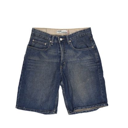 Levi's 569 Loose Straight Denim Shorts Blue W31 Cotton Vintage