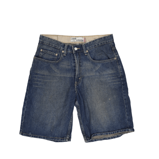 Levi's 569 Loose Straight Denim Shorts Blue W31 Cotton Vintage