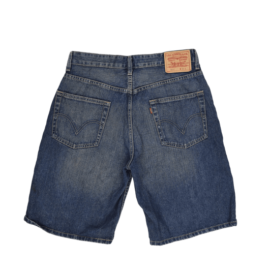 Levi's 569 Loose Straight Denim Shorts Blue W31 Cotton Vintage