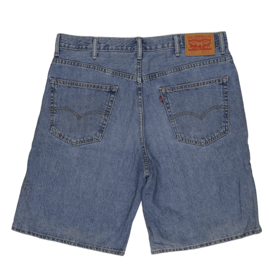 Levi's 550 Vintage Blue Denim Shorts W38 Cotton