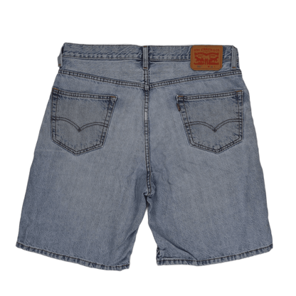 Levi's 550 Vintage Light Blue Denim Shorts W36 9 Inch Inseam Cotton