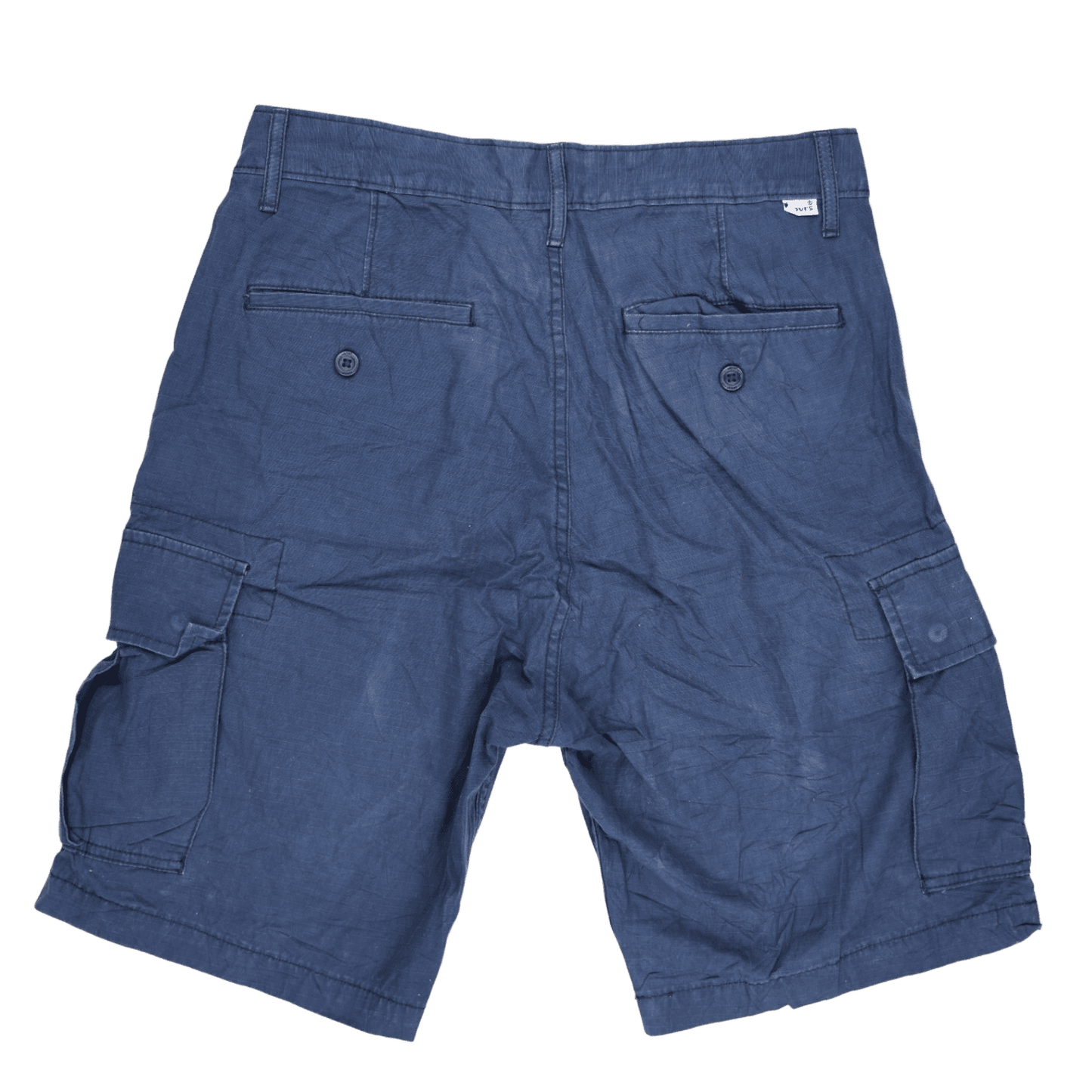 Levi's Mens Cargo Shorts Navy Blue W34 100 Percent Cotton