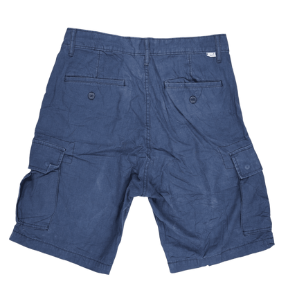 Levi's Mens Cargo Shorts Navy Blue W34 100 Percent Cotton