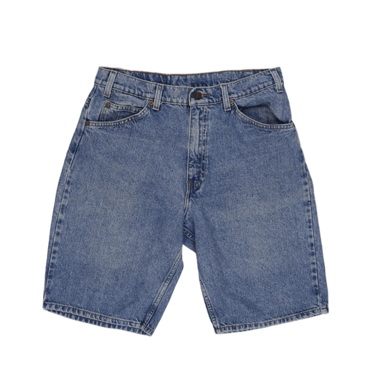 Levi's 550 Vintage Denim Shorts Light Blue W33 100% Cotton