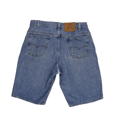 Levi's 550 Vintage Denim Shorts Light Blue W33 100% Cotton