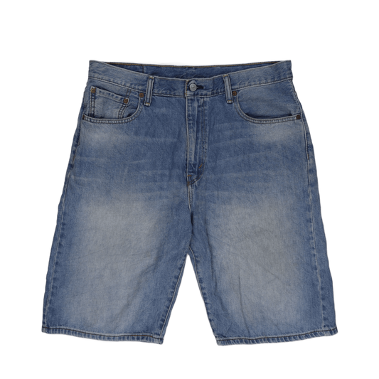 Levi's 569 Men's Light Blue Denim Shorts Size 34 100% Cotton