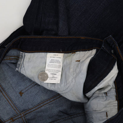 Lee Men's Dark Blue Denim Shorts 28 cm Inseam 87 cm Waist Size Medium 79% Cotton 20% Polyester 1% Elastane