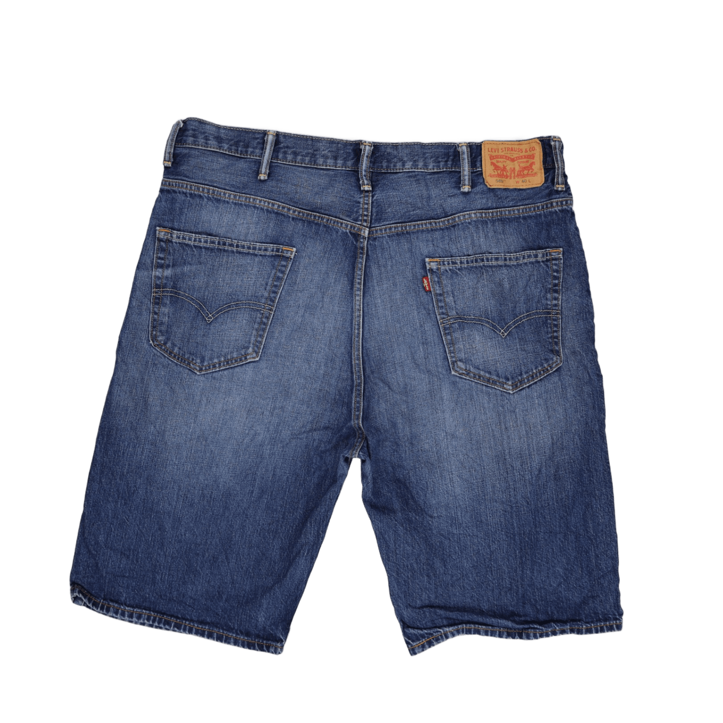 Levi's 569 Men's Blue Denim Jean Shorts W40 100% Cotton