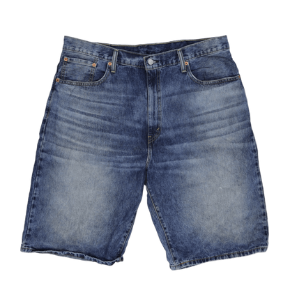 Levi's 569 Loose Straight Fit Denim Shorts Blue W38 L 100 Cotton Vintage Used Good