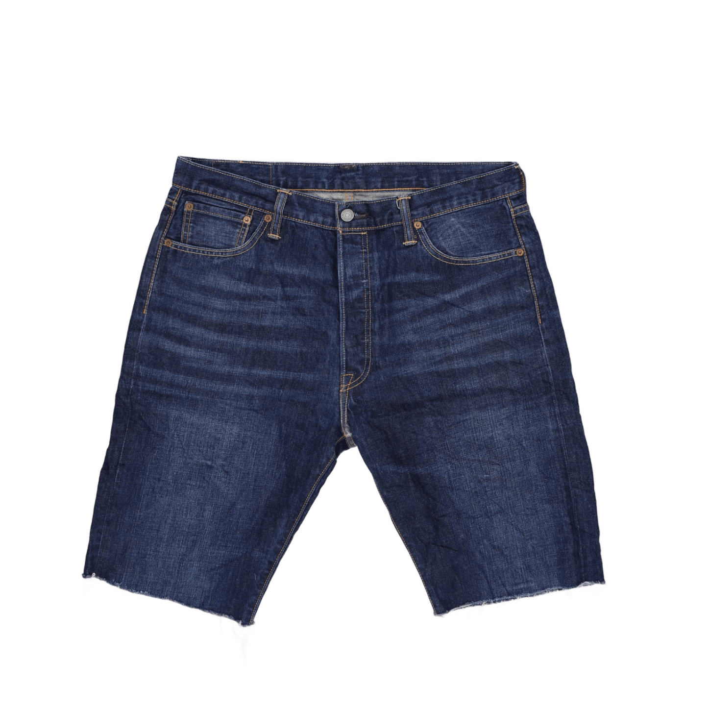 Levi's 501 Men's Vintage Denim Shorts Blue W36 100 Percent Cotton 11 Inch Inseam