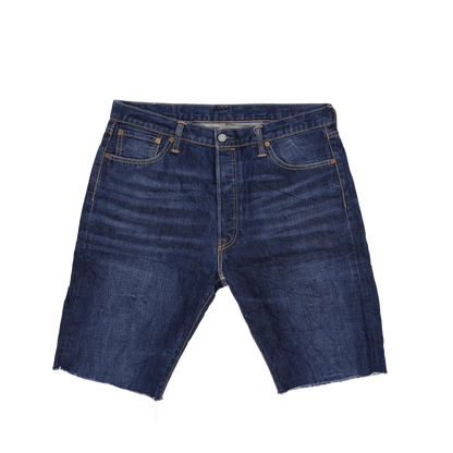 Levi's 501 Men's Vintage Denim Shorts Blue W36 100 Percent Cotton 11 Inch Inseam