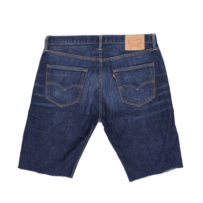 Levi's 501 Men's Vintage Denim Shorts Blue W36 100 Percent Cotton 11 Inch Inseam