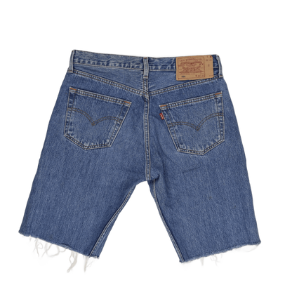 LEVI'S 501 Vintage Denim Shorts Blue W32 L32 Cotton Used Very Good