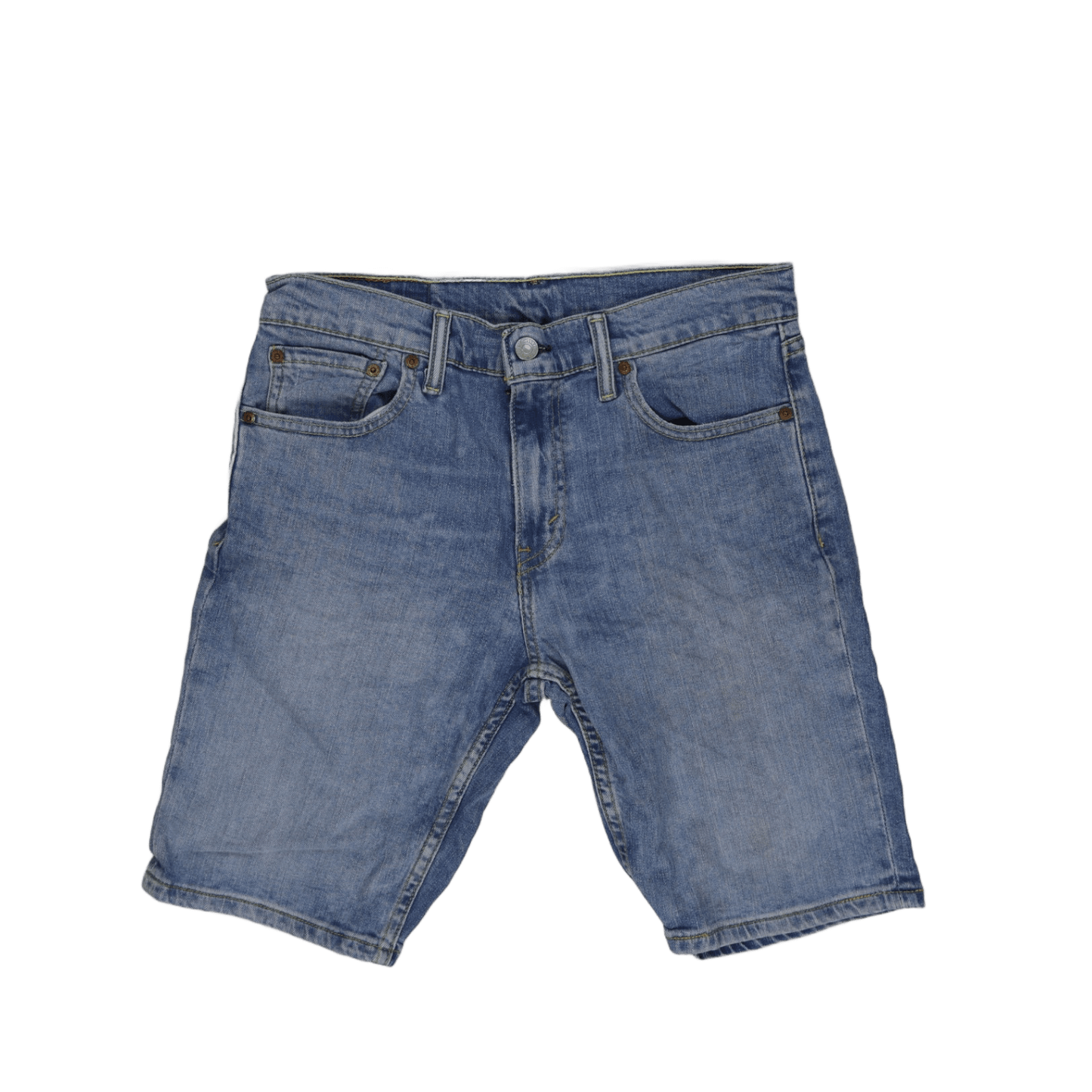Levi's 511 Slim Fit Denim Shorts Blue W30 Cotton Denim
