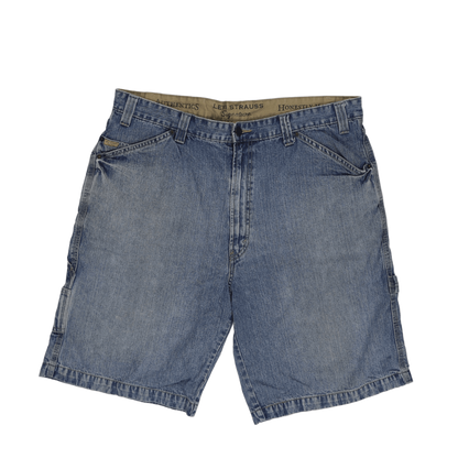 Levi Strauss Signature Workwear Denim Shorts Blue Size 40 100 Percent Cotton