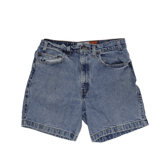 Levi's Signature 540 Relaxed Fit Denim Shorts Blue Size 33 100 Percent Cotton Vintage