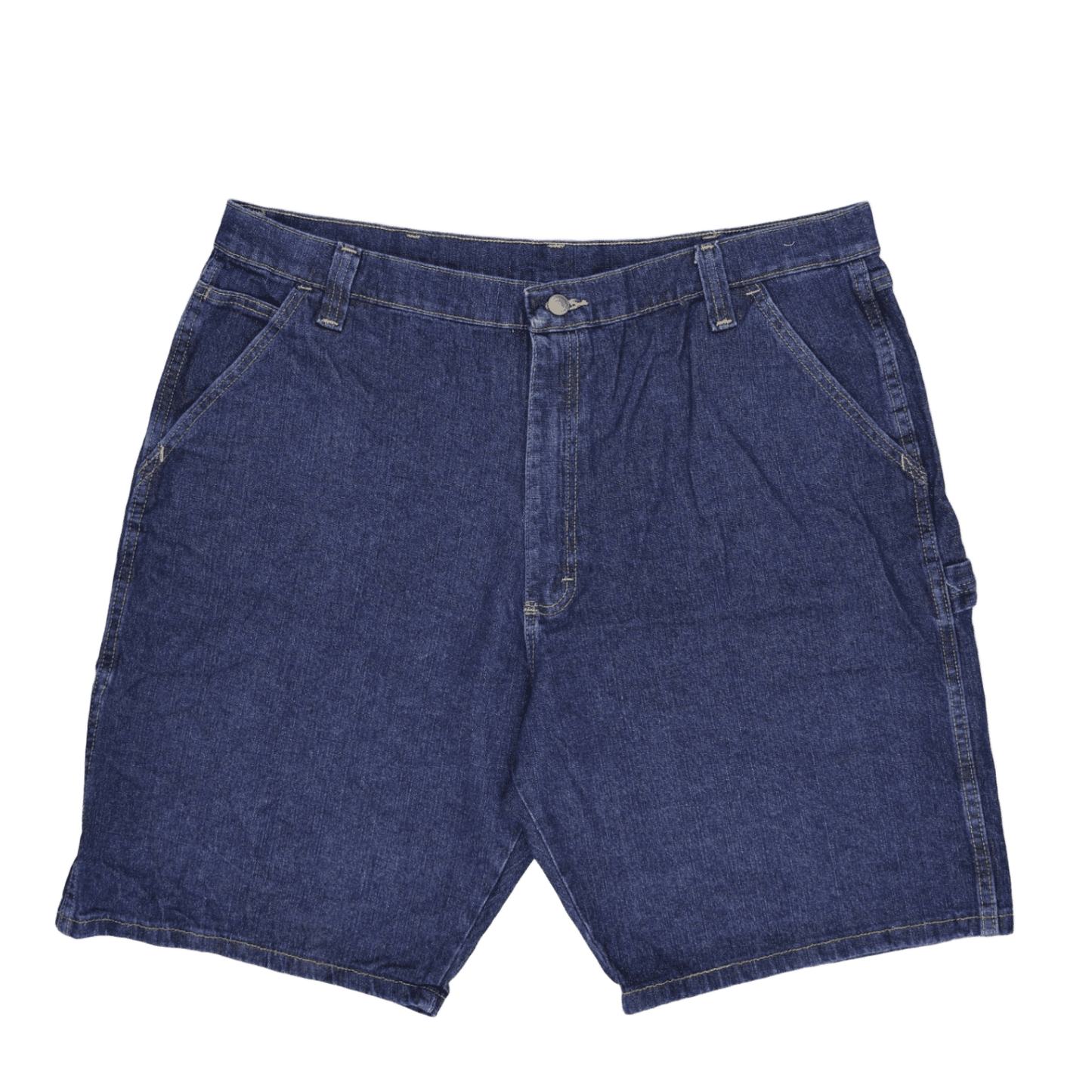 Wrangler Vintage Blue Denim Shorts 40 Inch Waist 10 Inch Inseam Cotton Mens