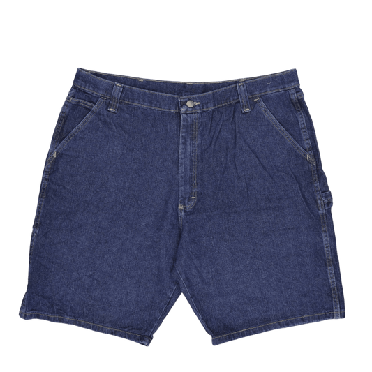 Wrangler Vintage Blue Denim Shorts 40 Inch Waist 10 Inch Inseam Cotton Mens