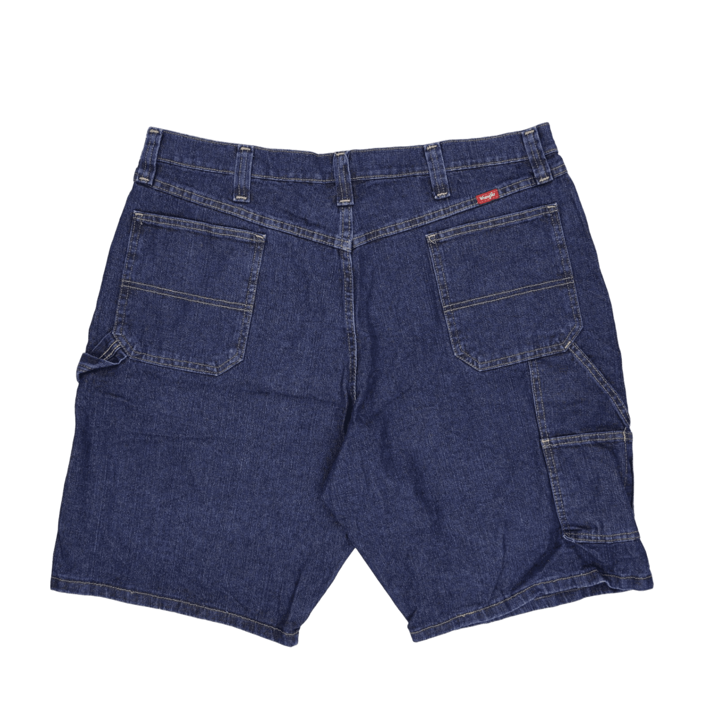 Wrangler Vintage Blue Denim Shorts 40 Inch Waist 10 Inch Inseam Cotton Mens