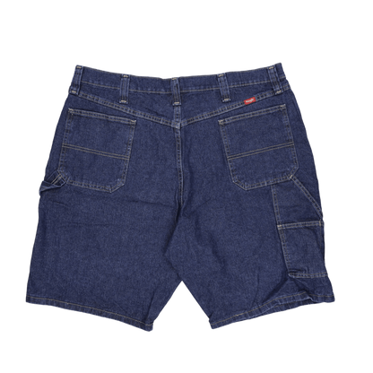 Wrangler Vintage Blue Denim Shorts 40 Inch Waist 10 Inch Inseam Cotton Mens