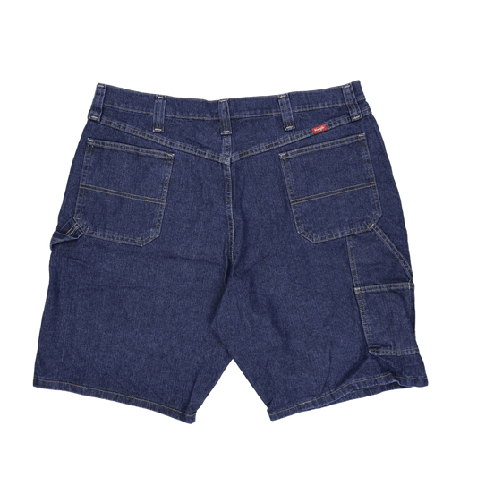 Wrangler Vintage Blue Denim Shorts 40 Inch Waist 10 Inch Inseam Cotton Mens